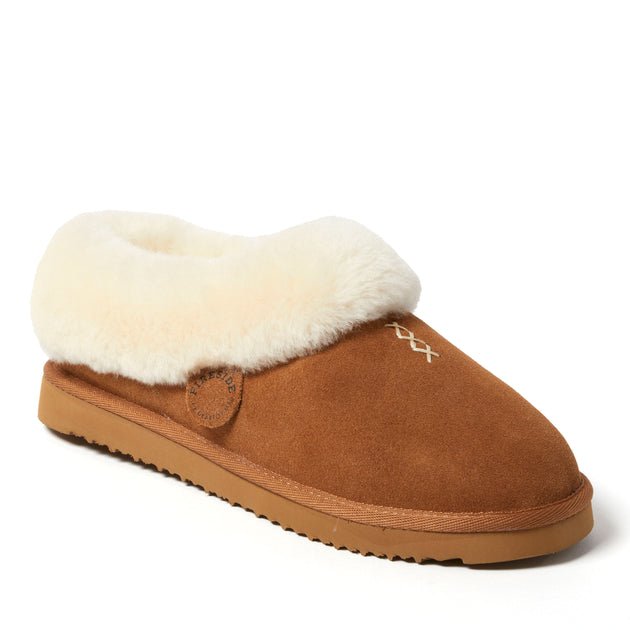 Fireside by Dearfoams Adelaide Slipper Pink US 8 3