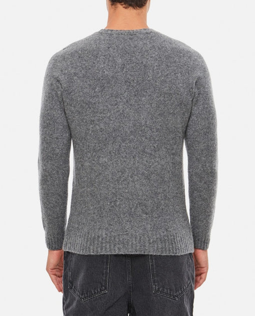 DRUMOHR Pull en Laine Col Roulé Gris EU 48 4