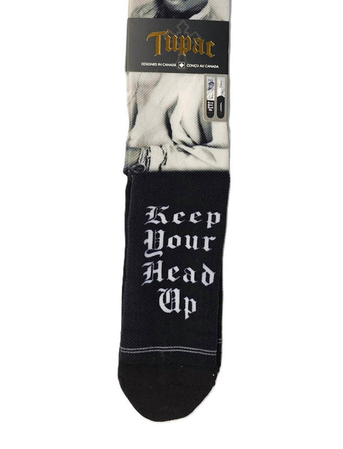 Perri's Socks Herren Tupac Keep Your Heads Up Crew Socken Multi Einheitsgröße 2