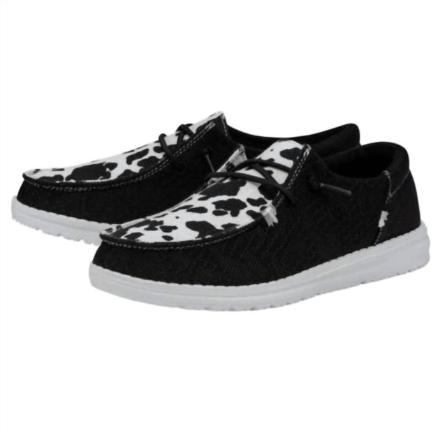 Hey Dude Wendy Shoe Black US 7 4