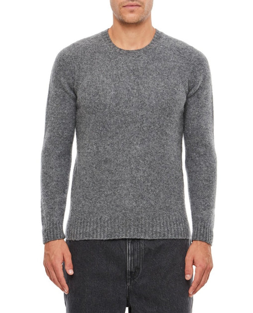 DRUMOHR Pull en Laine Col Roulé Gris EU 48 2