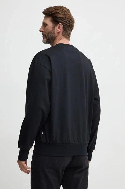 Hugo Boss Herren Soleri 1895 Rundhalspullover, Schwarz, Large 3