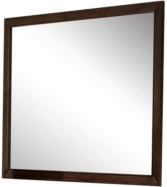 Hivvago Vanity Mirror Espresso 114x89 3