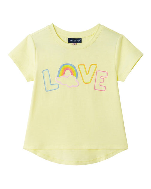 Andy & Evan Graphic Top Yellow US 5 3