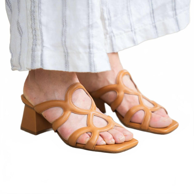 LODI Go Heeled Sandal Brown 37 4