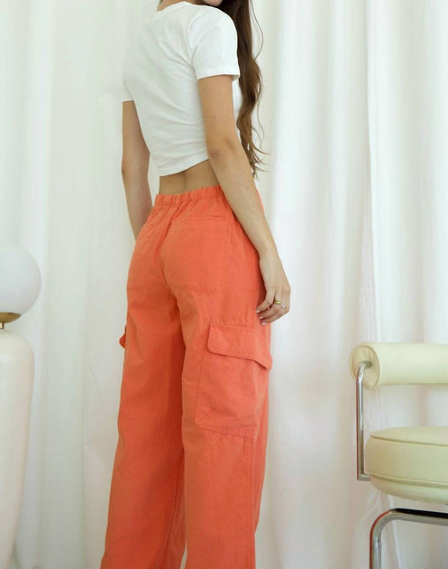 SIGNATURE8 Nikki Cargo Pant Pink Large 4