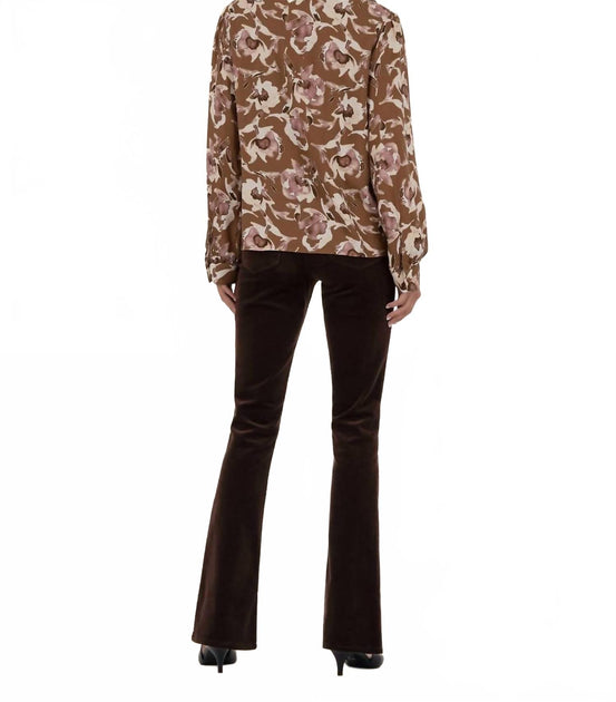 KUT FROM THE KLOTH Isley Shirt Brown Medium 3