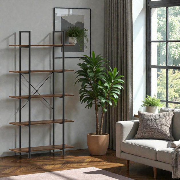 Hivvago 5-Level Storage Shelf Black 2
