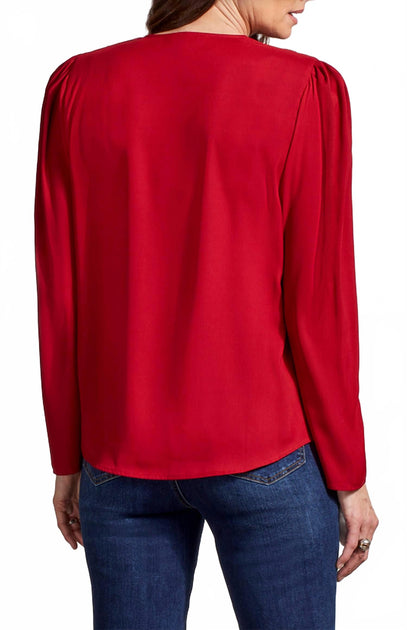 Blouse en Satin à Plis TRIBAL 3