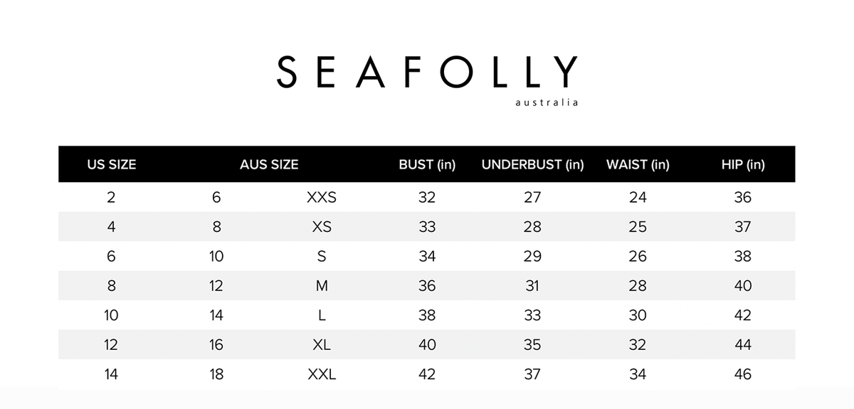 Seafolly Underwire Bikini Top Multi US 14 4