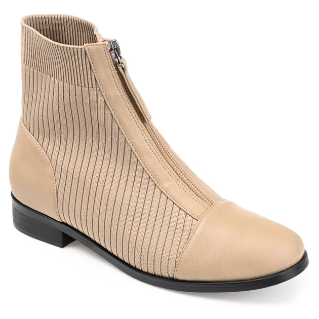 Journee Collection Bexlie Booties Beige US 7 2