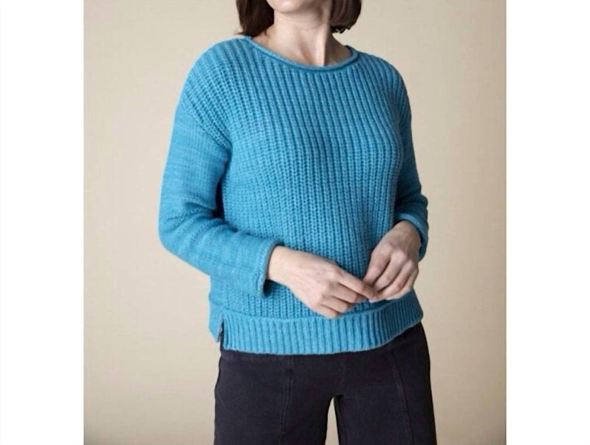 Pull Col Rond Easy Bleu XS 2