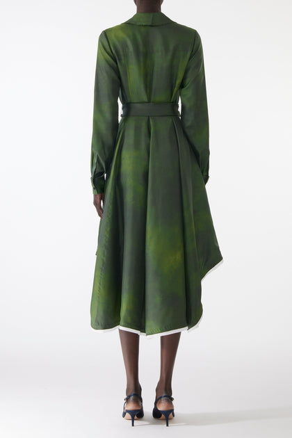 Jason Wu Hemdkleid Grün US 14 4