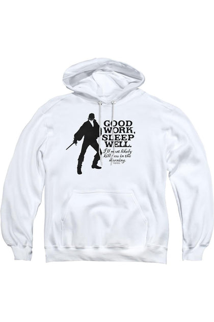 Gildan Princess Bride Good Work Hoodie White XXX-Large 2