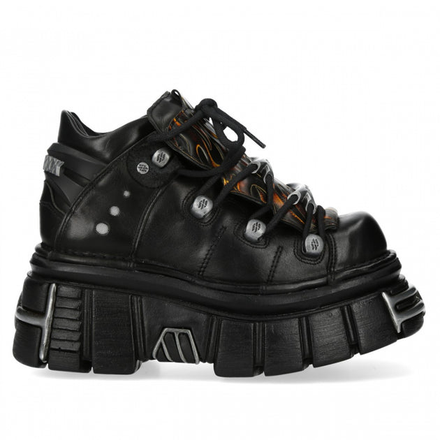 New Rock M-106N-C86 Ankle Boots Black EU 46 2
