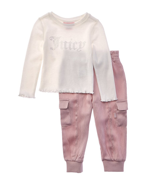 Juicy Couture Top and Pant Set Pink 18-24 Months 2