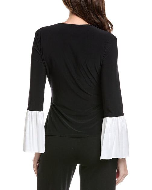 Joseph Ribkoff Top Black US 18 3