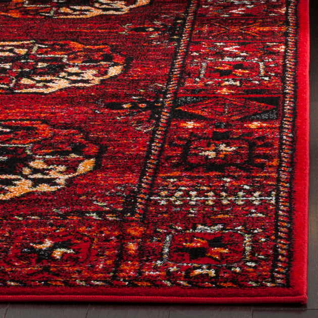 Safavieh VTH212 Vintage Hamadan Area Rug Red Multi 4