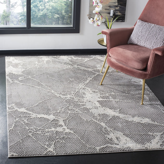 Safavieh Lurex Area Rug Grey/Ivory 2