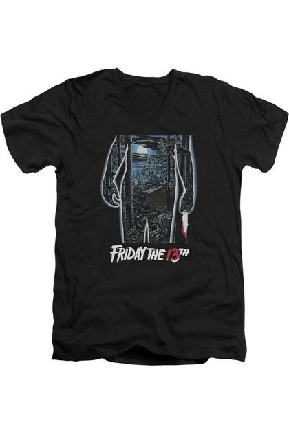Gildan Vendredi 13 Poster T-shirt à manches courtes Noir Medium 2