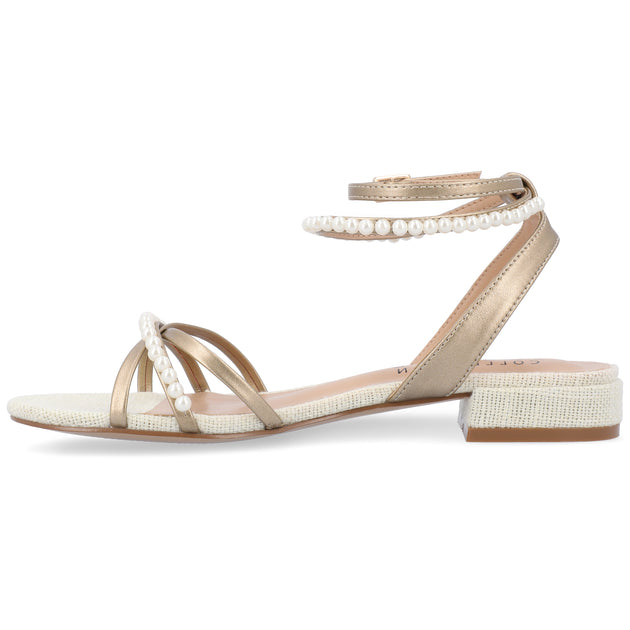 Journee Collection Tulsi Sandal Multi US 6.5 3