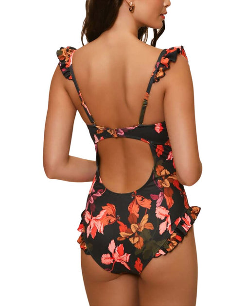 Hutch McKenzie One-Piece Swimsuit Navy Multicolor Large 3