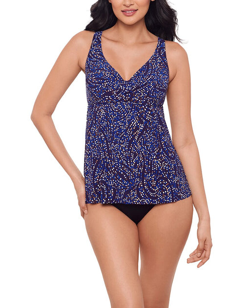 Miraclesuit Spotlight Ayla Tankini Blue US 14 2