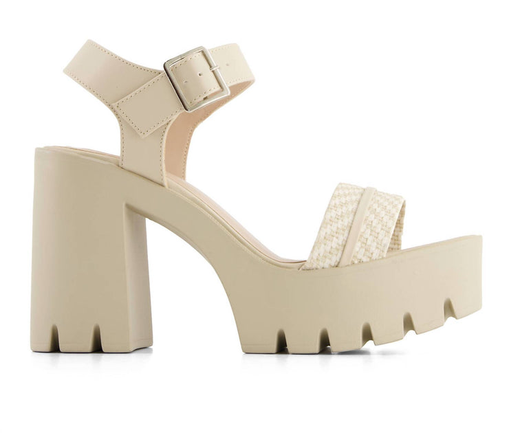 Andrea Women's Heeled Sandals Beige US 6 3