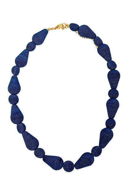 Hello Edie Geo Necklace Blue One Size 2