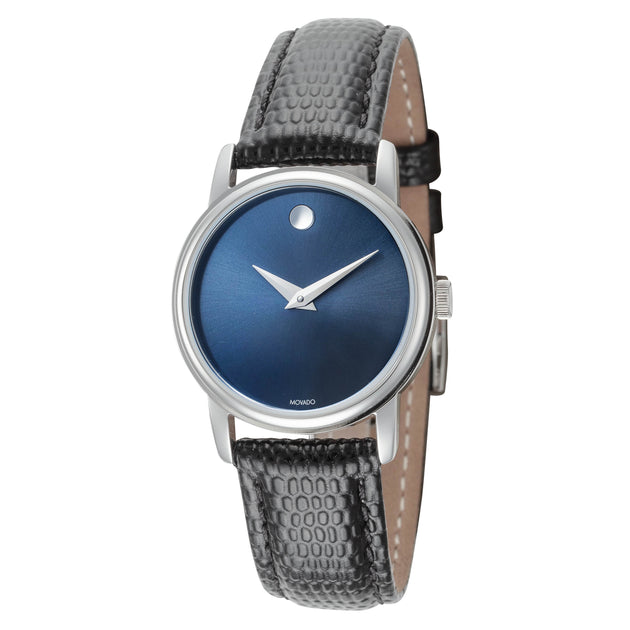 Movado Museum Watch Blue 28mm 4