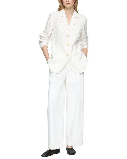 Lafayette 148 New York Single Breasted Blazer White XSmall 4