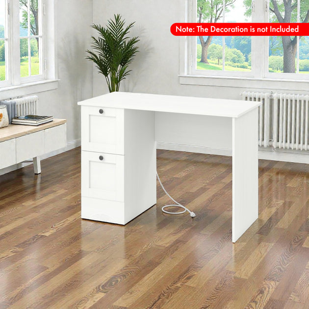 Hivvago Workstation Desk Brown 4