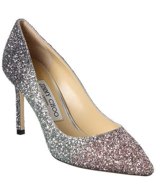 Jimmy Choo Romy 85 Pump Silver EU 36 2