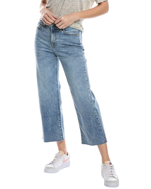 7 For All Mankind Alex Crop Jean Blue 24 2