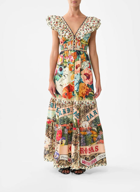 Camilla Aromatic Amor Tiered Dress Multi Small 2