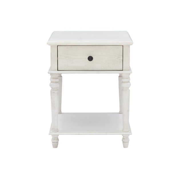 Powell McGhie Side Table White 2