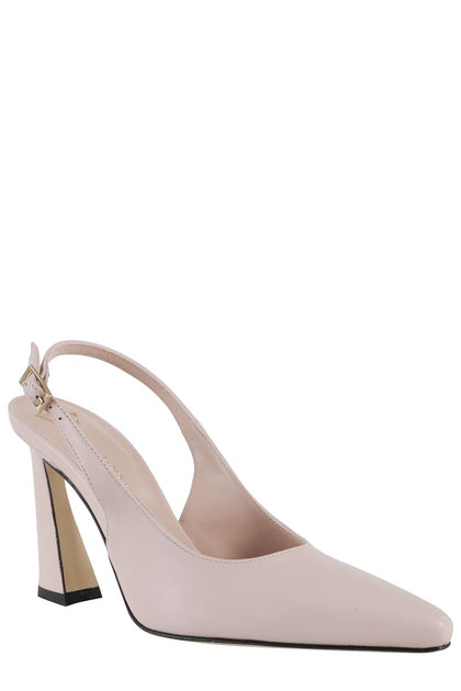 Giampaolo Viozzi Slingback Shoes Beige US 10 3