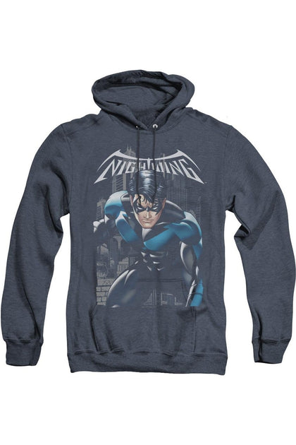 Gildan Batman A Legacy Erwachsene Heather Kapuzenpulli Grau XXXL 2