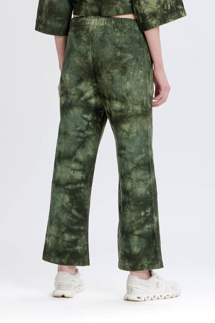 SOMETHING NAVY Birdie Corduroy Pants Green Medium 3
