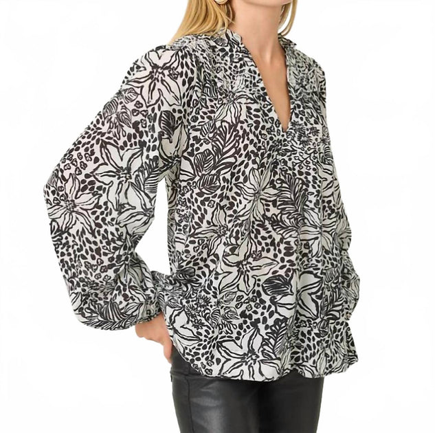 Lilly Pulitzer Lourdes Top Grey Medium 3