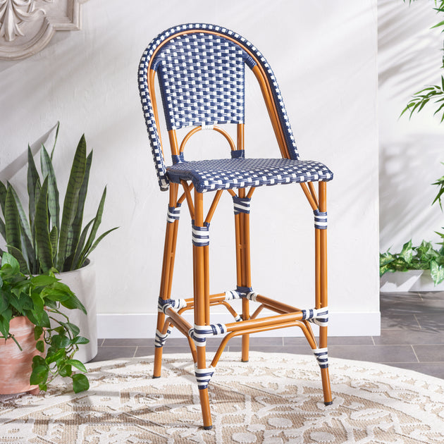 Safavieh California Bar Stool Navy 2