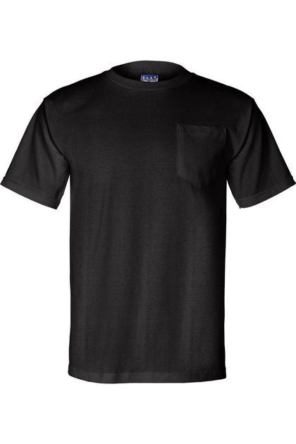 Bayside Union-Made T-Shirt mit Brusttasche Schwarz XLarge 2