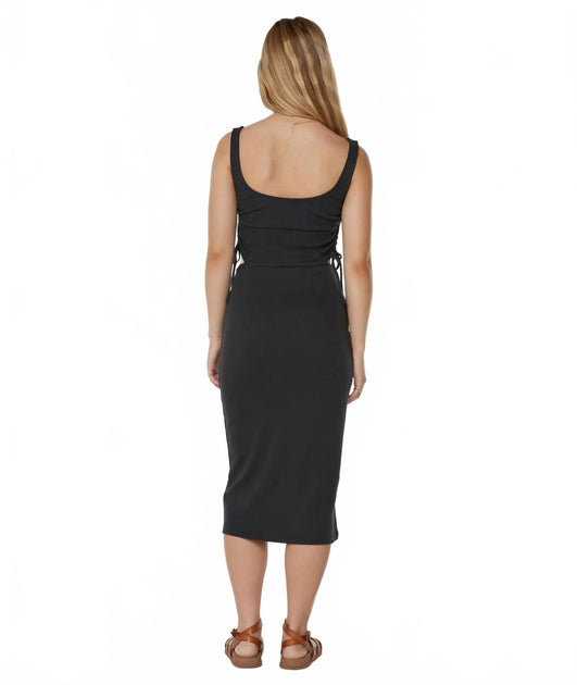 Roxy Surf Stoked Midi Kleid Blau Medium 4