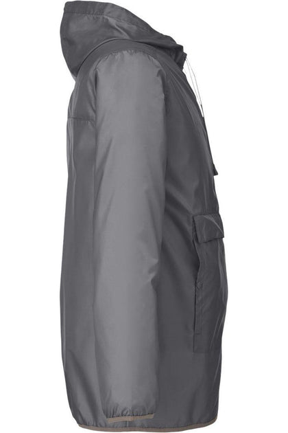 Team 365 Zone Protect Packable Anorak Jacket Grey Medium 4