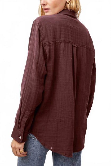 Rails Ellis Shirt Brown XL 5