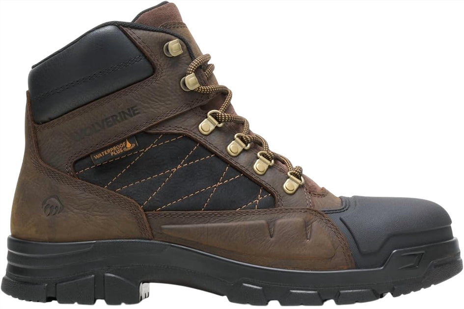 Wolverine Hellcat Construction Boot Brown 11 2