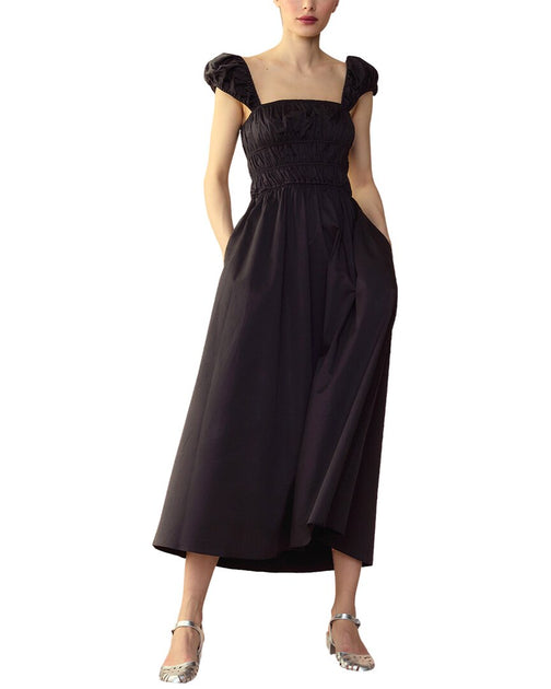 Cynthia Rowley Bodrum Back Tie Dress Black XSmall 2