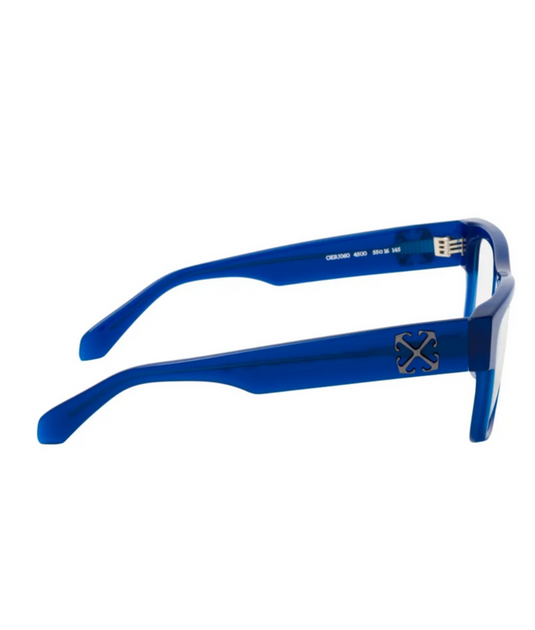 Off-White Style 60 Square Eyeglasses Blue 4
