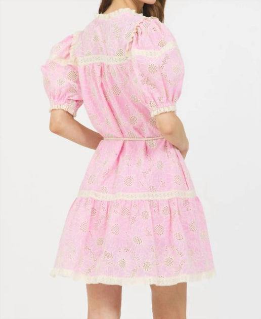 Stellah Candy Dress Pink Large 3