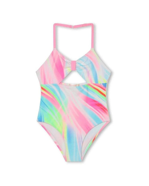 Billieblush Stripe Swimsuit Multi 3T 2